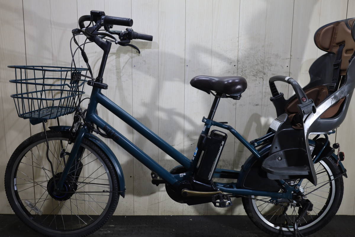 現行新基準美品 ブリヂストン bikke GRI BG0B36 24-20インチ リチウム6AH 3段 LED