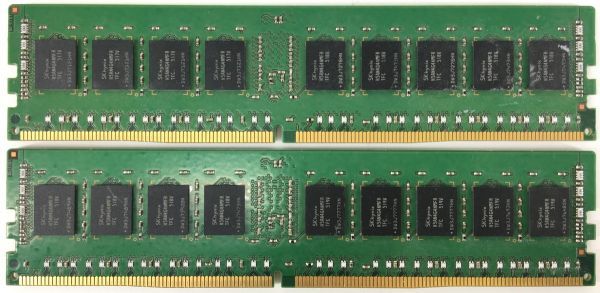 【8GB×12枚セット】SKhynix PC4-2133P DDR4-17000 計96G 1R×4 中古メモリ サーバー用 即決 税込 即日発送 動作保証【送料無料】の画像3