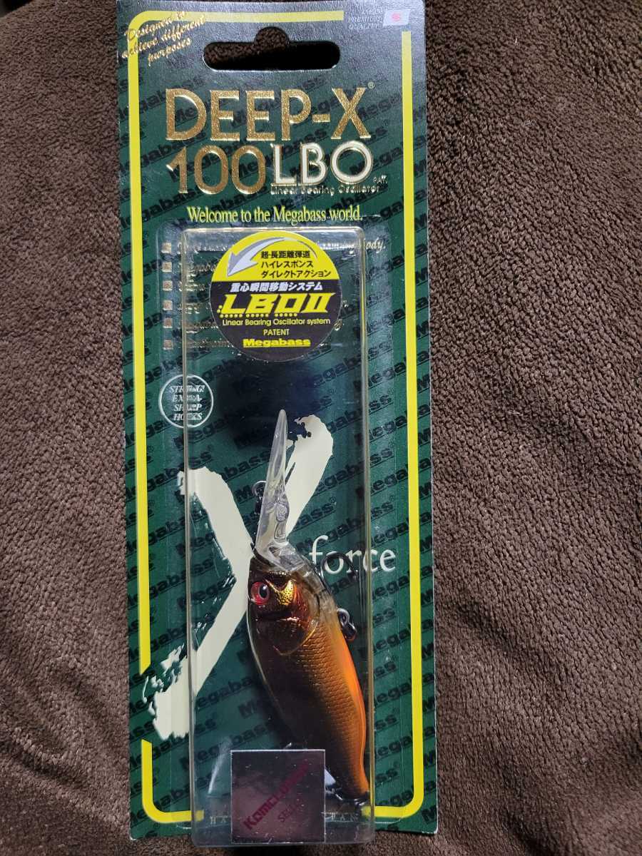 ☆Megabass☆DEEP-X 100 LBO KOMCLUSION SELECT メガバス ディープX