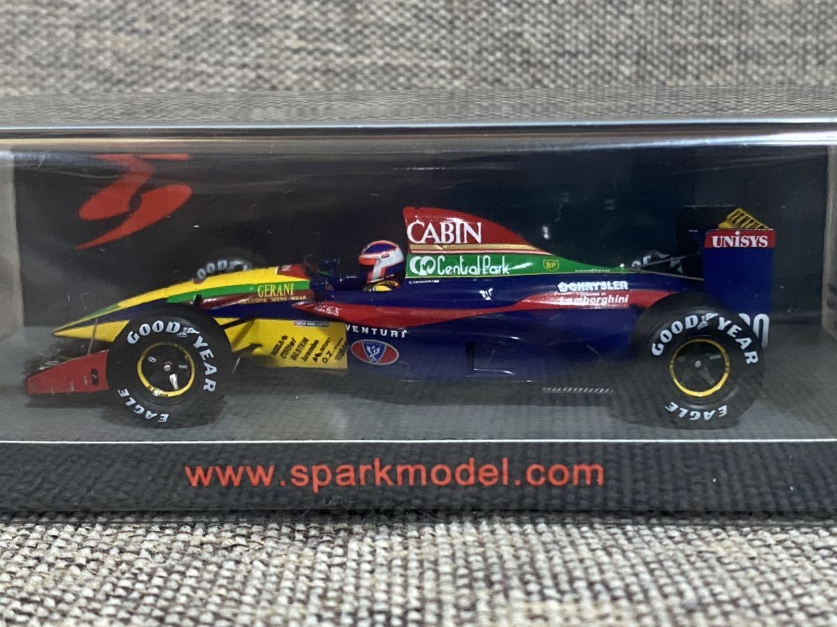 スパーク 1/43 ベンチュリー ラルース ランボルギーニ LC92 南アフリカ