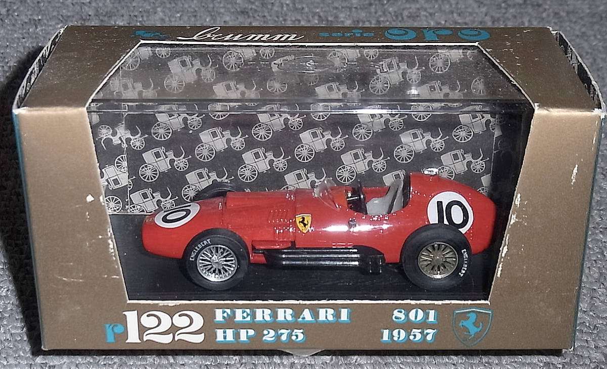 122 1/43フェラーリ 801 ホーソン F1 10号車 1957 FERRARI