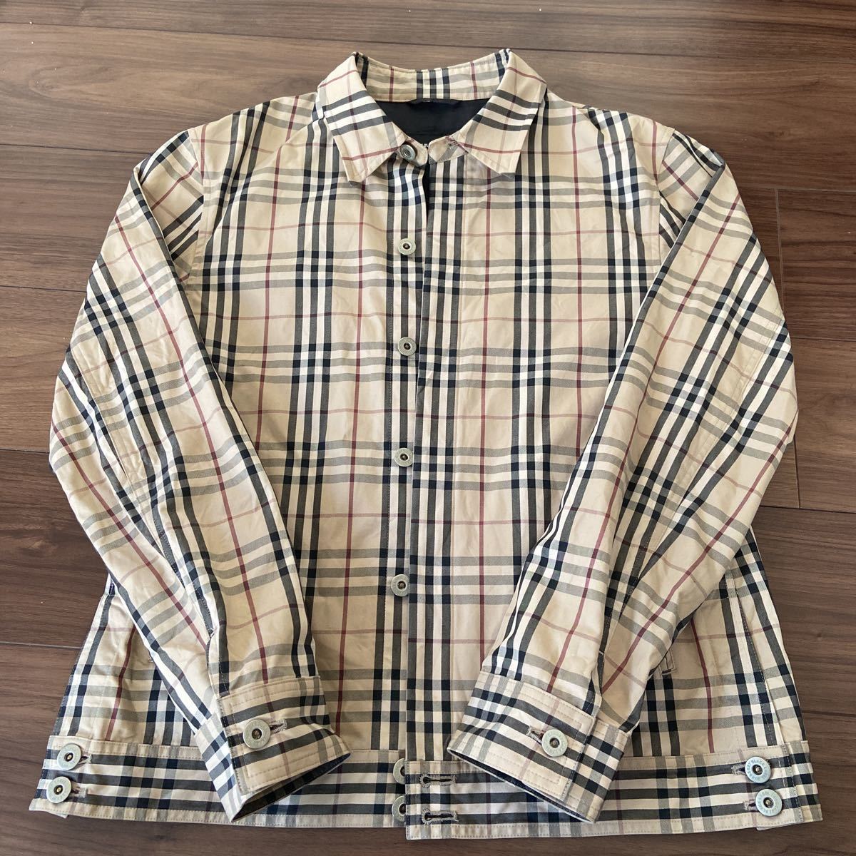 バーバリーブラックレーベル BURBERRY BLACK LABEL サイズL ノバ