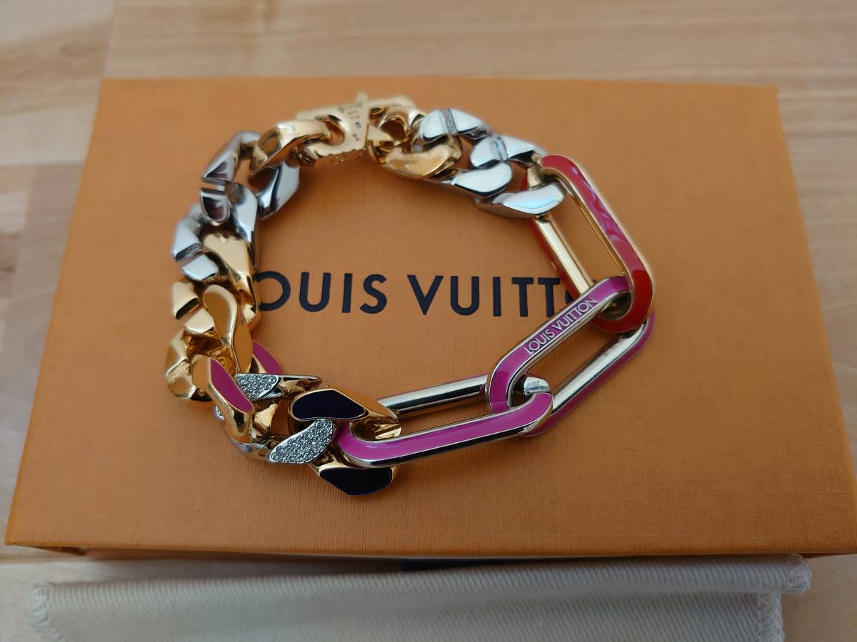 メーカー直送 ルイ ヴィトン LOUIS VUITTON メンズ ブレスレ LV