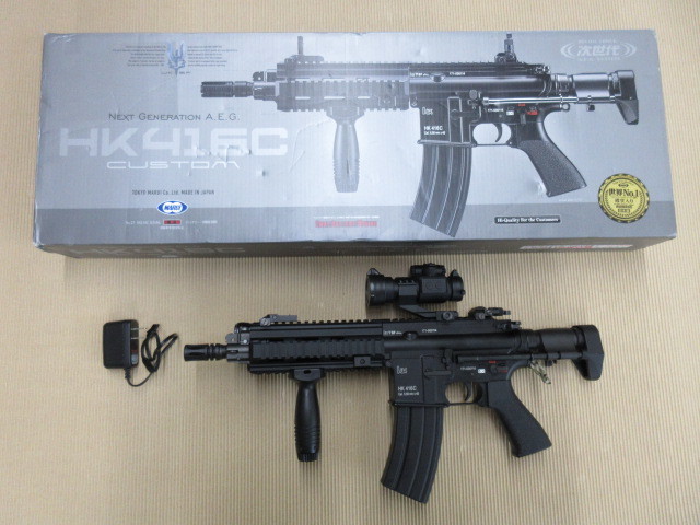 東京マルイ次世代電動ガン HK416C(ブラック)品 PEQ16バッテリーケース
