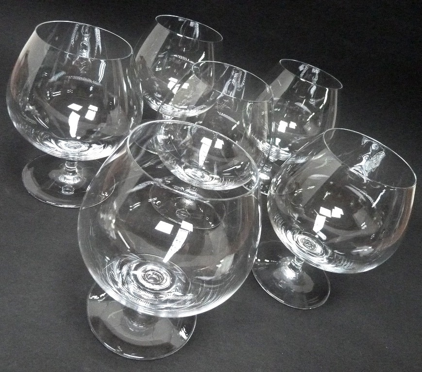 (☆BM)KIMURA GLASS PLATINA LINE/木村ガラス ブランデーグラス プラチナライン 6客/14oz/500ml/酒器 タンブラー 日本製 バルーングラスの画像3
