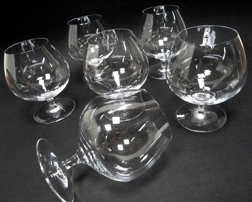 (☆BM)KIMURA GLASS PLATINA LINE/木村ガラス ブランデーグラス プラチナライン 6客/14oz/500ml/酒器 タンブラー 日本製 バルーングラスの画像1