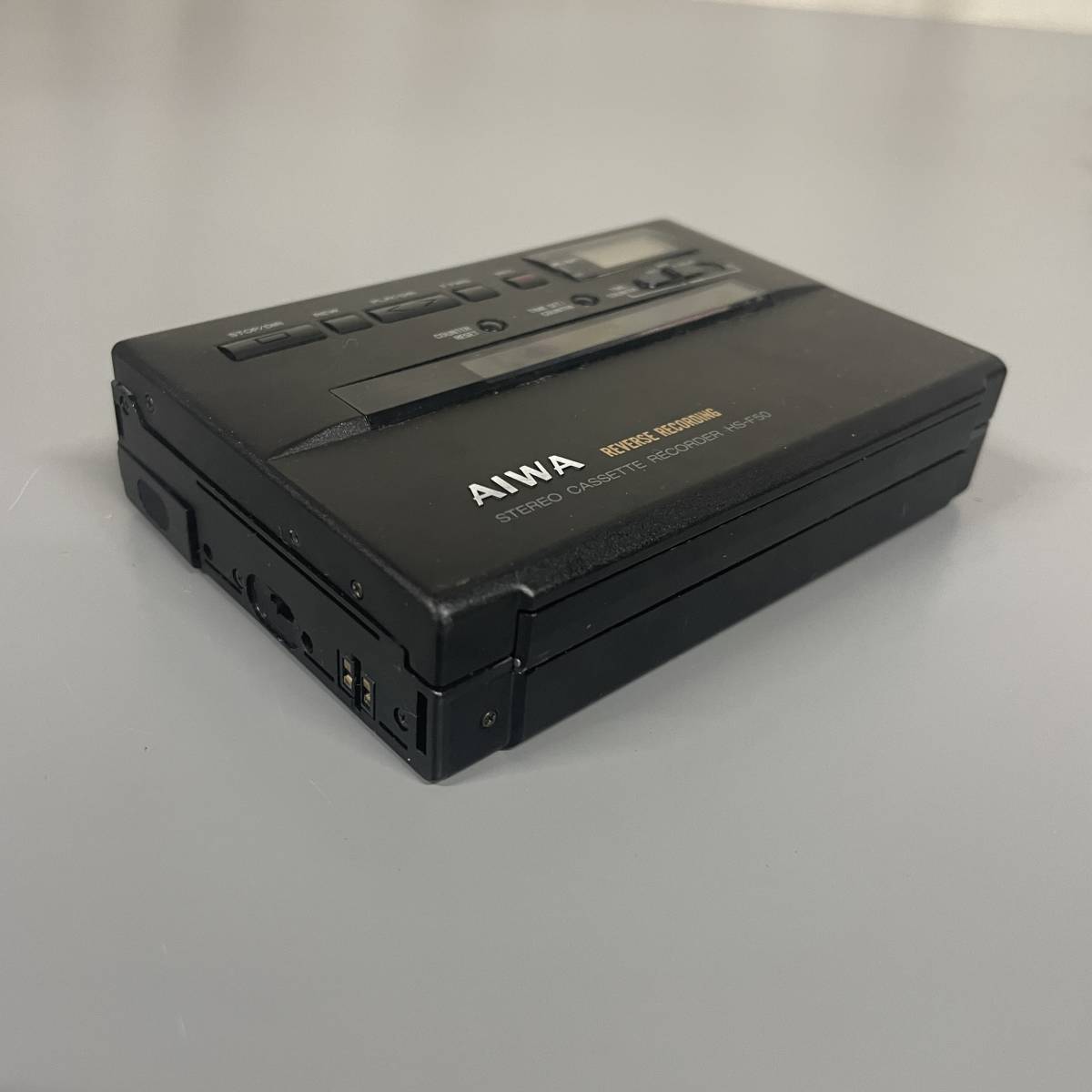 ☆AIWA ステレオカセットレコーダー HS-F50 動作未確認 (品・現状品