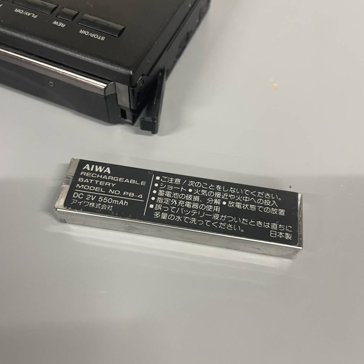 ☆AIWA ステレオカセットレコーダー HS-F50 動作未確認 (品・現状品・保管品)☆