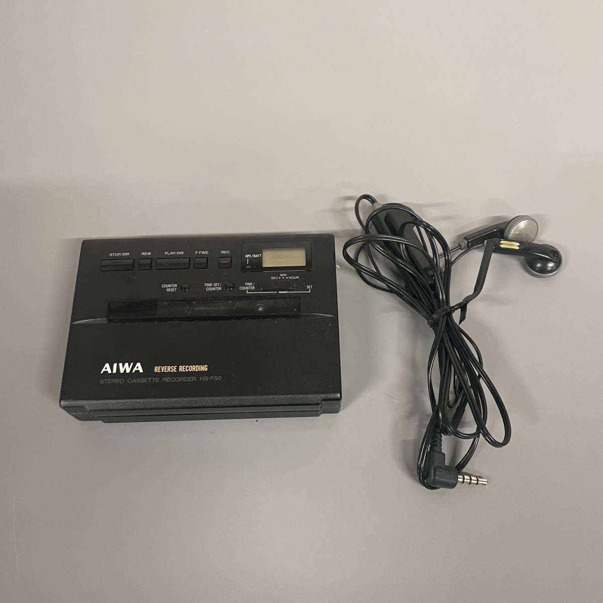 ☆AIWA ステレオカセットレコーダー HS-F50 動作未確認 (品・現状品