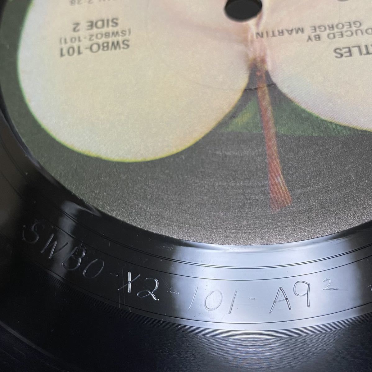 回収マトリクス A9/A9 ビートルズ White Album US マスタリング オリジナル レコード beatles 1968 ホワイトアルバム  アメリカ レア