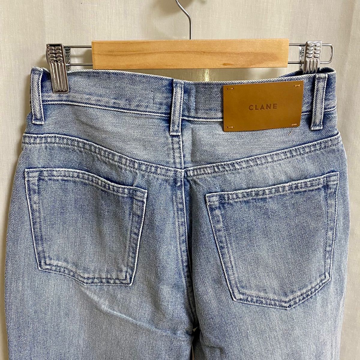 クラネ正規品！！新作新品紙タグ付き★J/W SLIM ANKLE DENIM PANTSスリムアンクルデニムパンツ