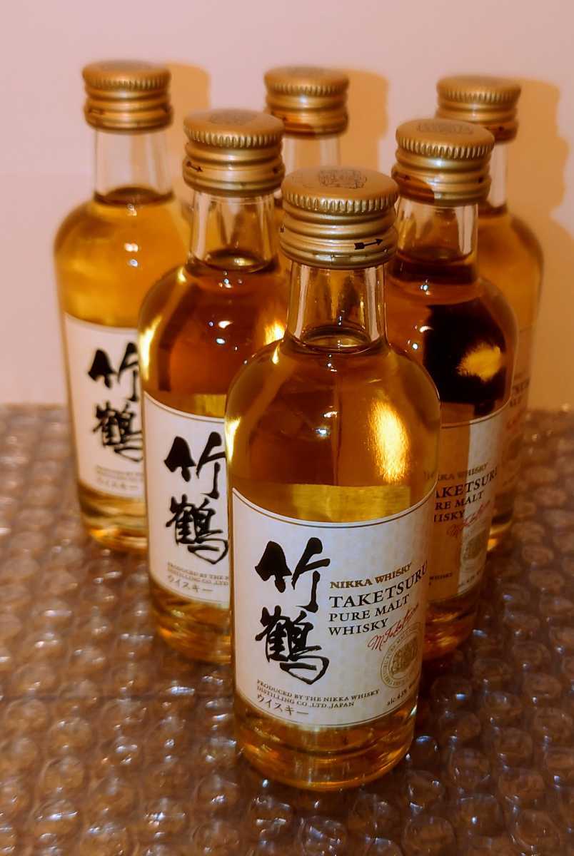 36本 竹鶴 50ml NIKKA WHISKY　宮城峡 余市蒸留所限定 ミニ