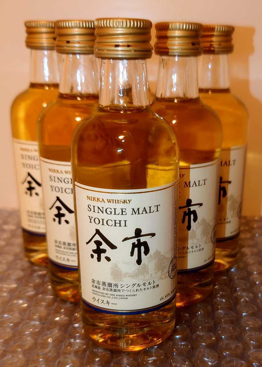 ニッカ 余市 シングルモルト 50ml ミニチュア ミニボトル 蒸留所 限定