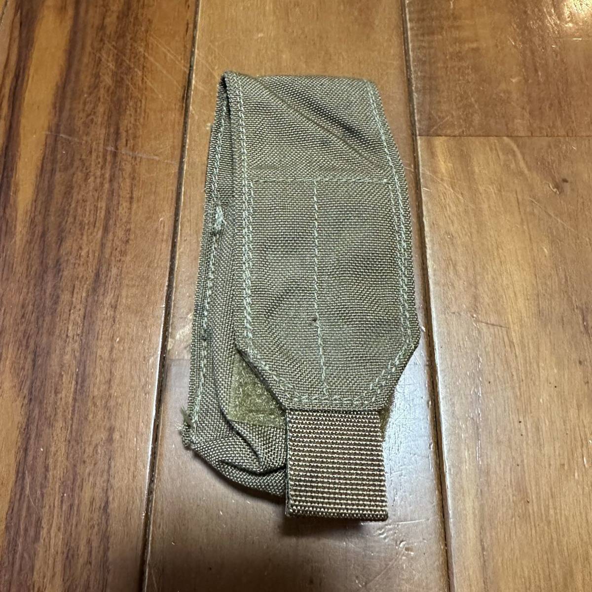 沖縄 米海兵隊実物 アライド POUCH 40MM GRENADE SINGLE グレネードポーチ コヨーテ (管理番号Q38)_画像1