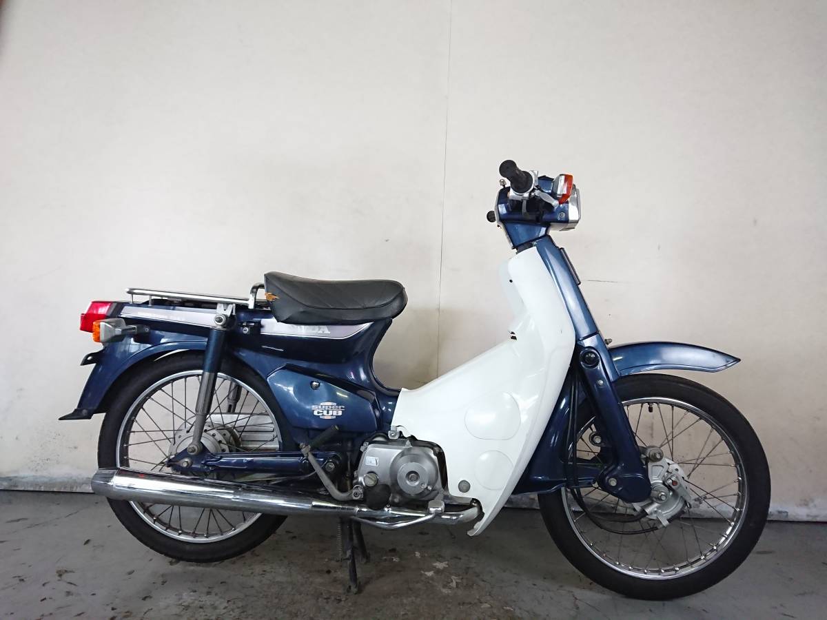 【HONDA Super Cub CUSTOM スーパーカブ50 カスタム C50】始動確認済 書類付 原付 セル付 ４速 12V 角目 ビジネス C50CMP【埼玉/熊谷】K307の画像2