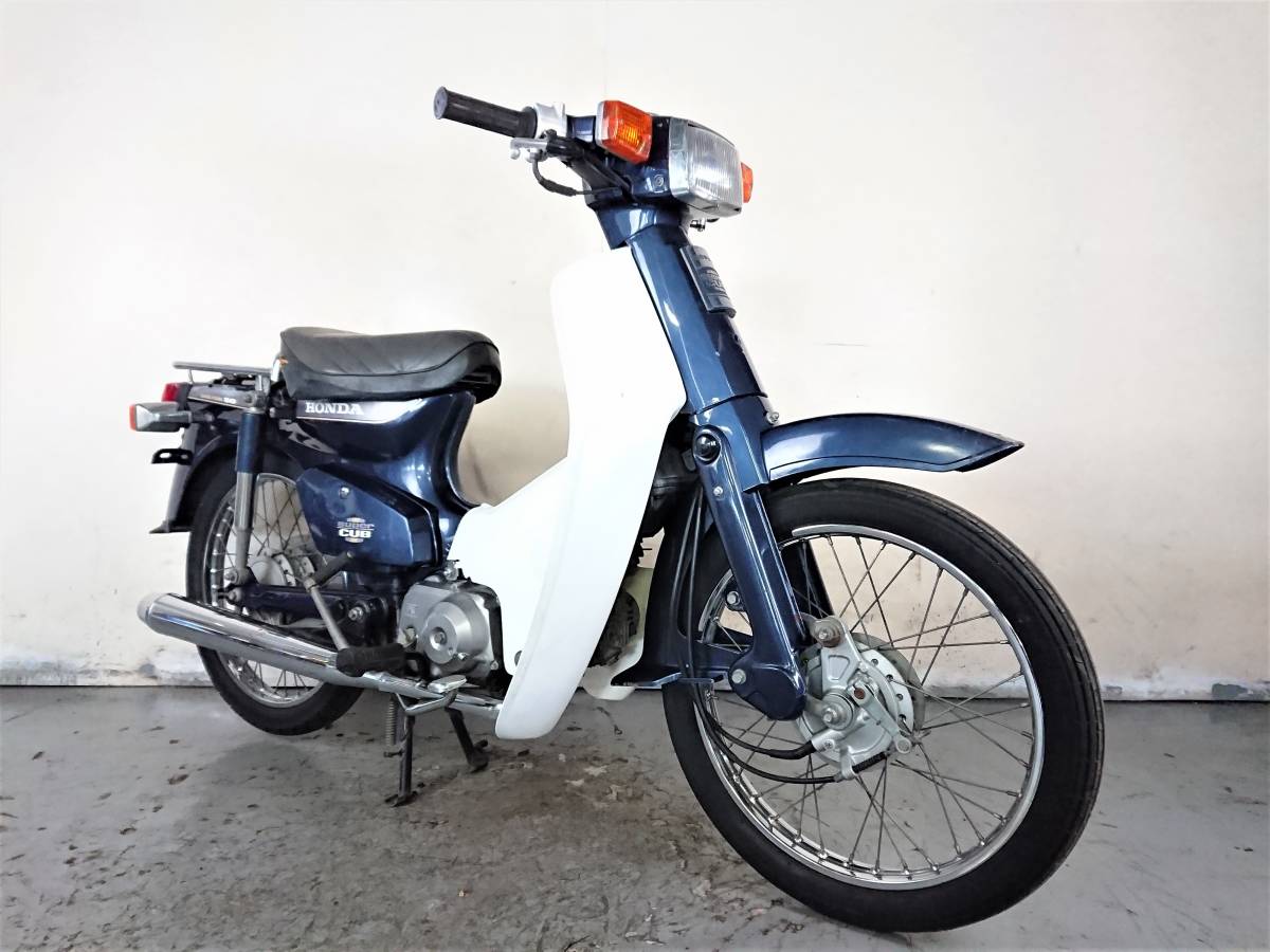 【HONDA Super Cub CUSTOM スーパーカブ50 カスタム C50】始動確認済 書類付 原付 セル付 ４速 12V 角目 ビジネス C50CMP【埼玉/熊谷】K307の画像1