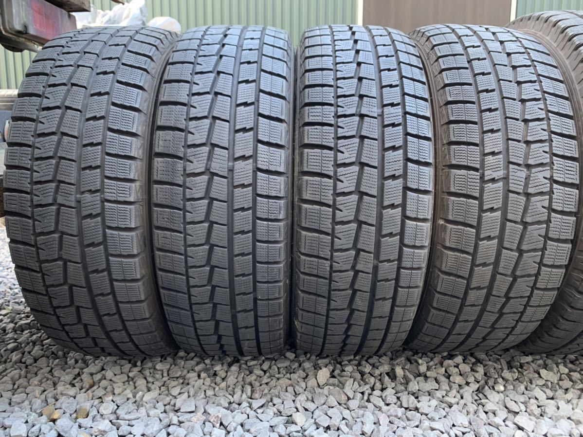 バリ溝　スタッドレス4本セット　ダンロップ WINTER MAXX WM01 215/60R16_画像1