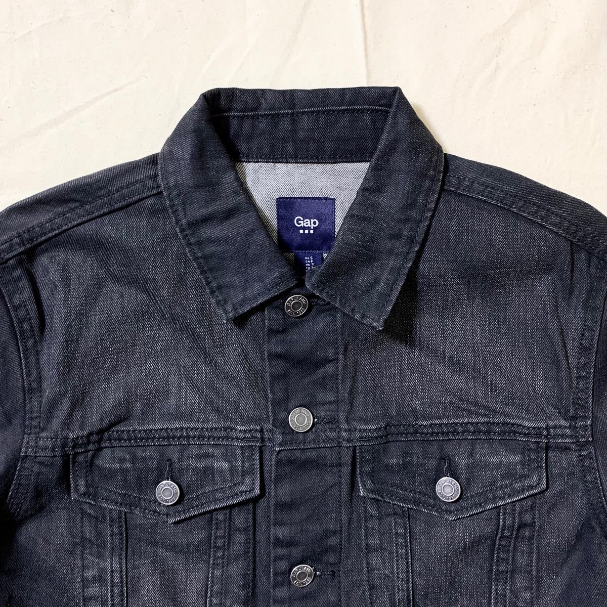 GAP(USA)ビンテージブラックデニムジャケット | yachaqs.com