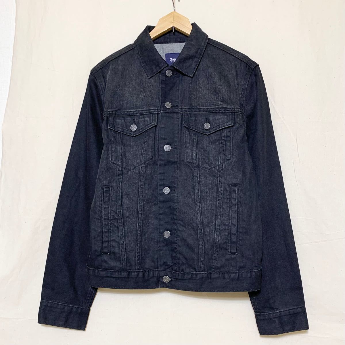 GAP(USA)ビンテージブラックデニムジャケット | yachaqs.com