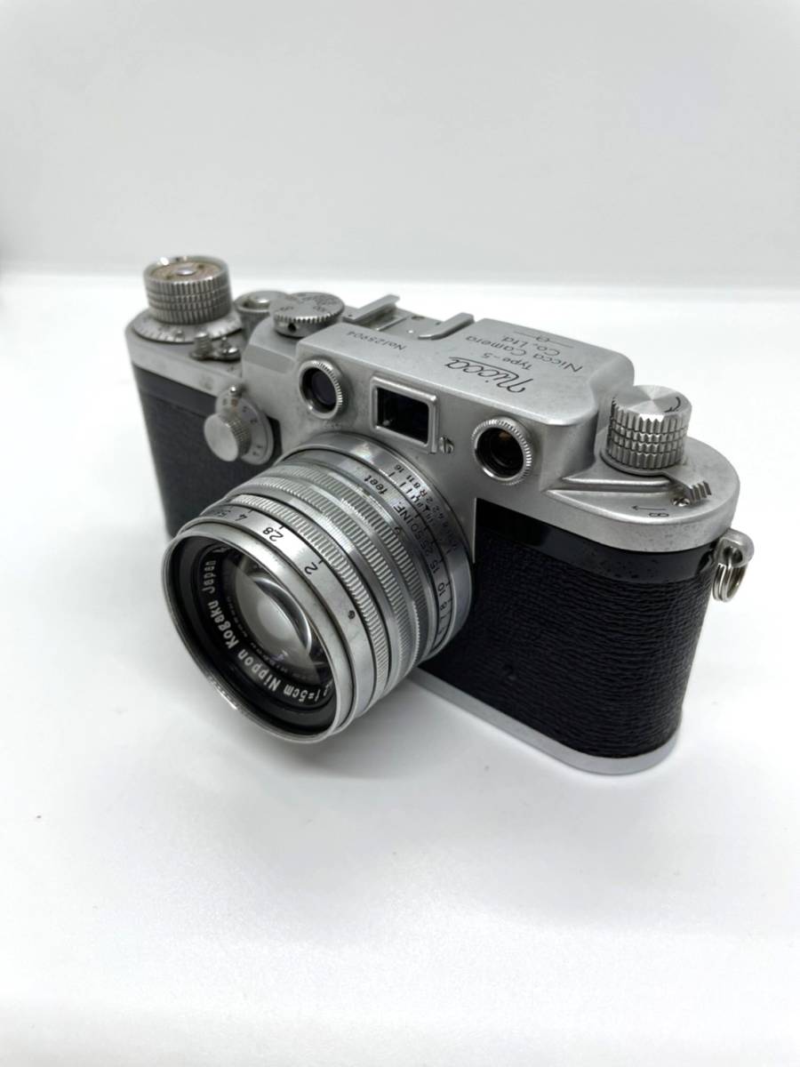 10598】No.125904 Nicca ニッカ Type-5 レンジファインダー NIKKOR-H