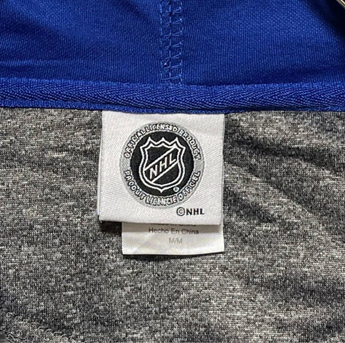 NHL レンジャーズ 刺繍ロゴ ビッグロゴ プルオーバー パーカー