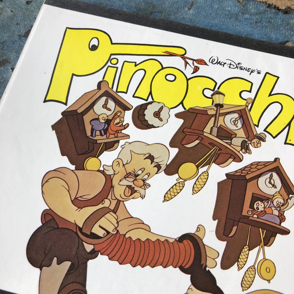  быстрое решение 80s Vintage Disney school планшет Note Pinocchio Kids America смешанные товары 