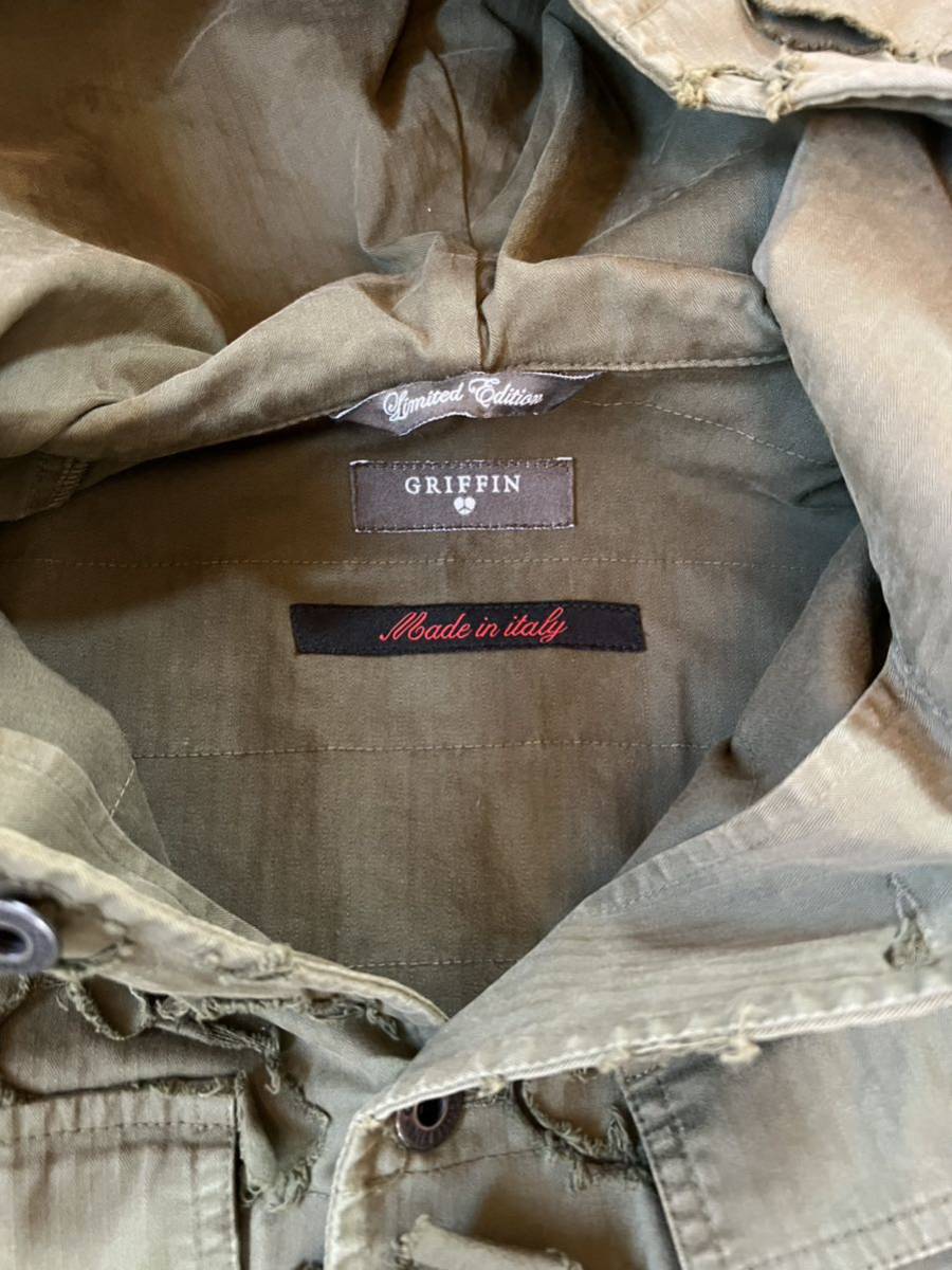 GRIFFIN グリフィン イタリア製 LIMITED EDITION Bladecut Jacket