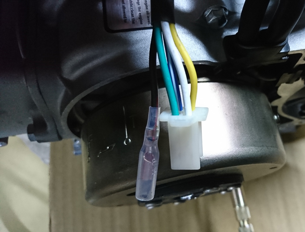 ZONGSHEN GPX125ccコンプリートエンジン ホンダと同じ半波式 I05