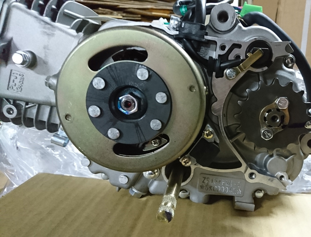 ZONGSHEN GPX125ccコンプリートエンジン ホンダと同じ半波式 I05 - www