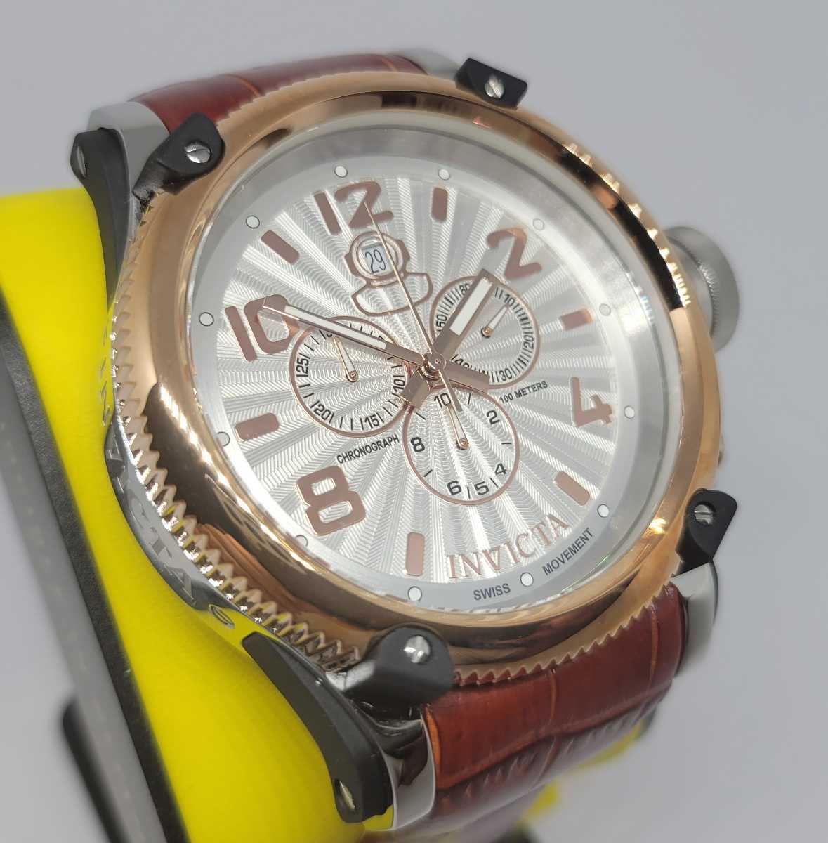 売切り特価 スイスクロノ☆インビクタ 52mm ロシアンダイバー