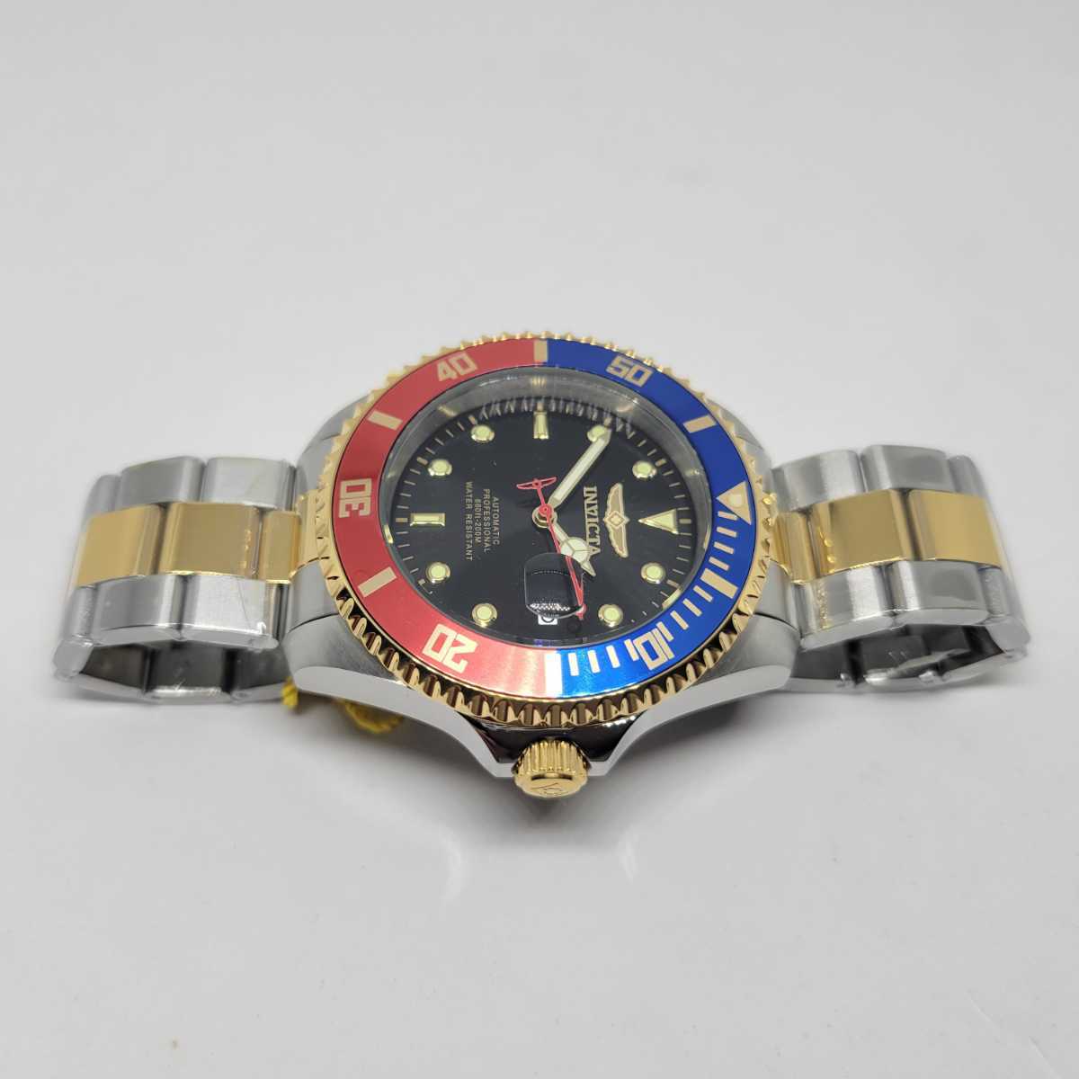 最高の品質の Invicta Pro インビクタ プロダイバー 自動巻☆リューズ