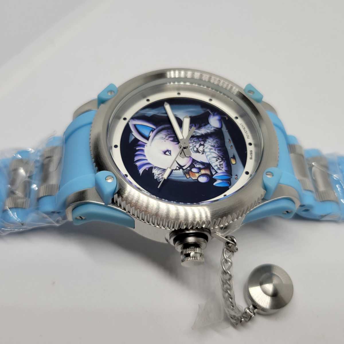 ☆スーパーレア☆Invicta インビクタ 14631 52mm アーティストシリーズ エルニ・ヴェール Bad Dog App/ロシアンダイバー《世界限定 777本》