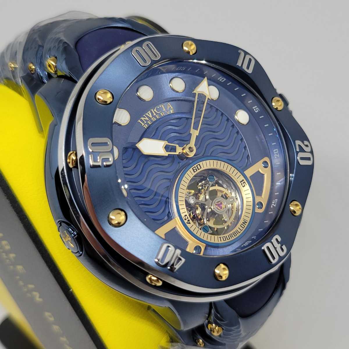 Invicta インビクタ 35730 54mm リザーブ クラーケン トゥールビヨン