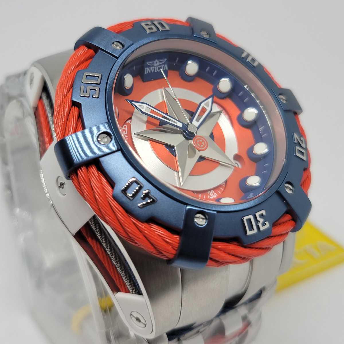 ヤフオク! - Invicta インビクタ 35674 53mm マーベル キャプ