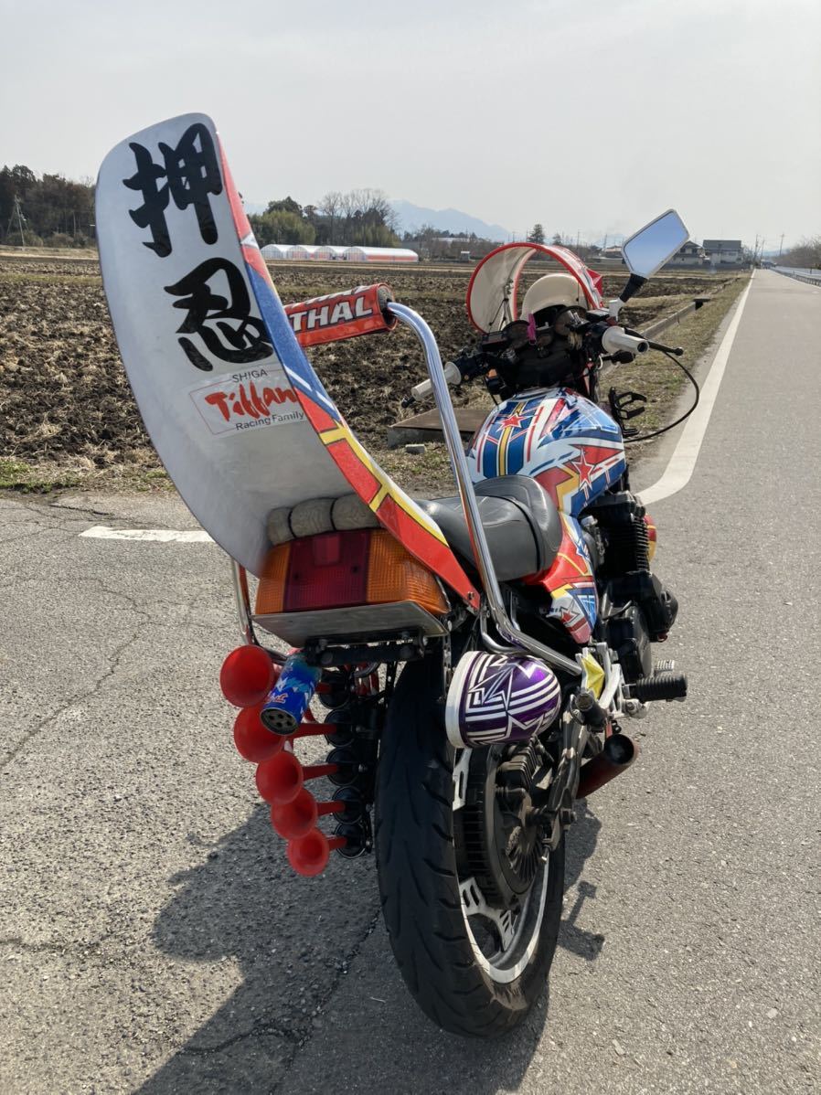 新品水平ツッパリテール 汎用 当時物 CBX CBR GS 暴走族 旧車會