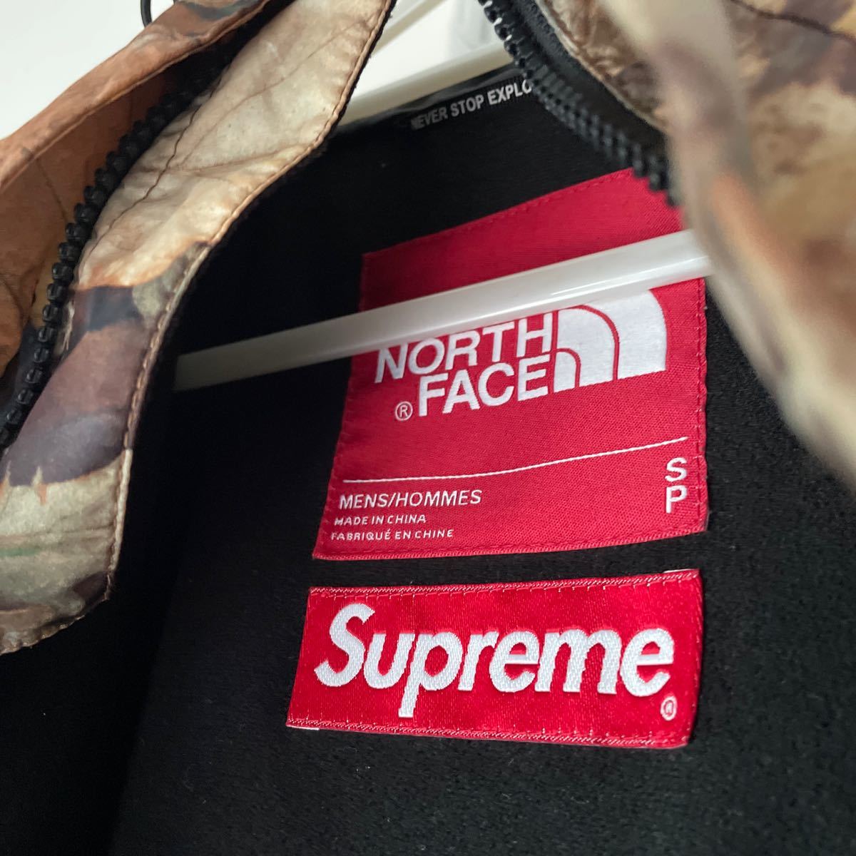 L 希少 レア Supreme シュプリーム ノースフェイス カモ ジャケット THE NORTH FACE マウンテンパーカー