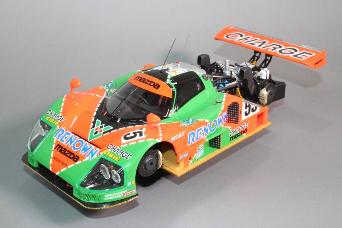 Yahoo!オークション - TAMIYA 1/24 MAZDA 787B ルマン 1991 #55 Yahoo!オークション - TAMIYA 1/24 MAZDA 787B ルマン 1991 #55
