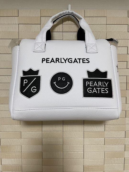 パーリーゲイツ PEARLY GATES カートバッグ ホワイト 新品未使用 - www