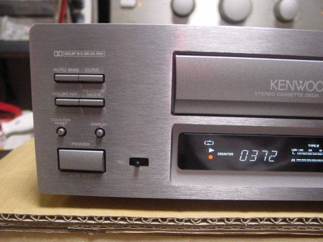 ◇ケンウッド　カセットデッキ　KXF－５００２　！動作品！　美品