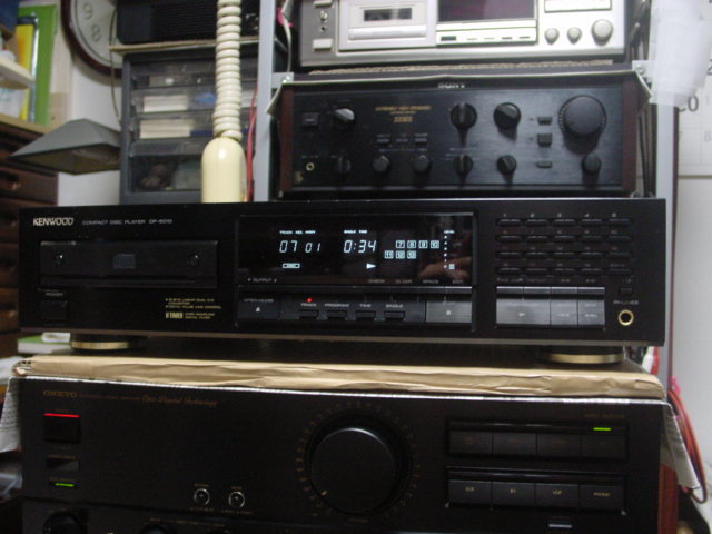 ◇ケンウッド CDプレーヤー DP-5010 !動作品! 美品 No.2-