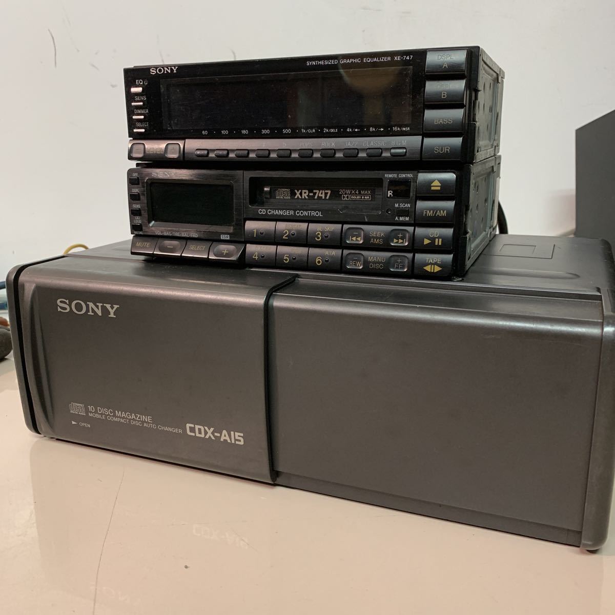 Yahoo!オークション - SONY ソニー カセットデッキ XR-747 Yahoo!オークション - SONY ソニー カセットデッキ XR-747