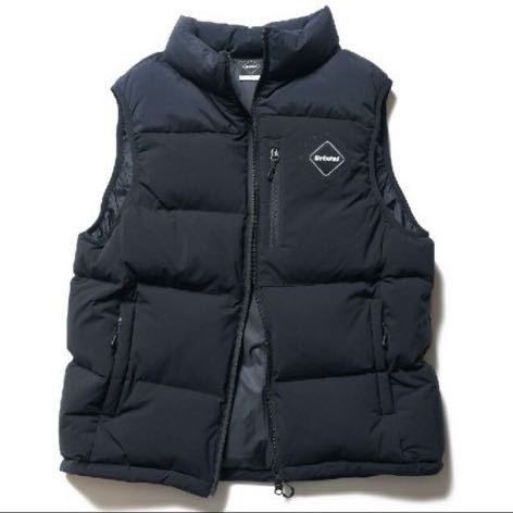 F.C.Real Bristol DOWN VEST BLACK XL | sweatreno.com