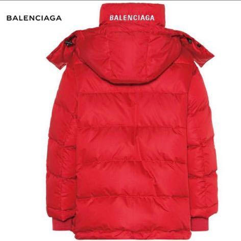 BALENCIAGA バレンシアガ Puffer jacket レッド 34_画像1