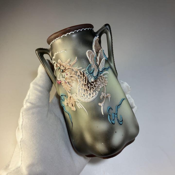 ☆激希少☆逆輸入 オールドノリタケ 花瓶 WW1800 陶芸 | kornmed.pl