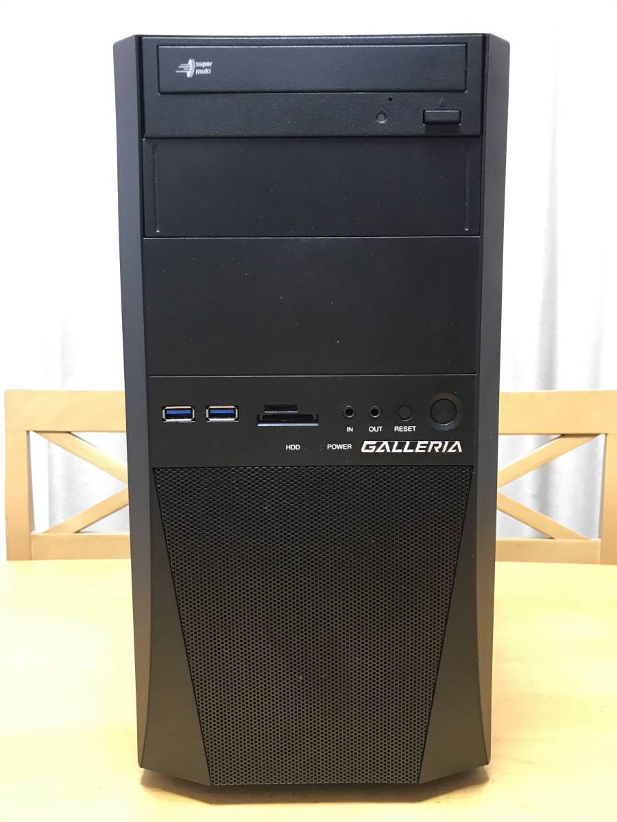 ライトゲーミングPC】Core i5 6500 GTX750 16GB 新品SSD240GB+HDD1TB