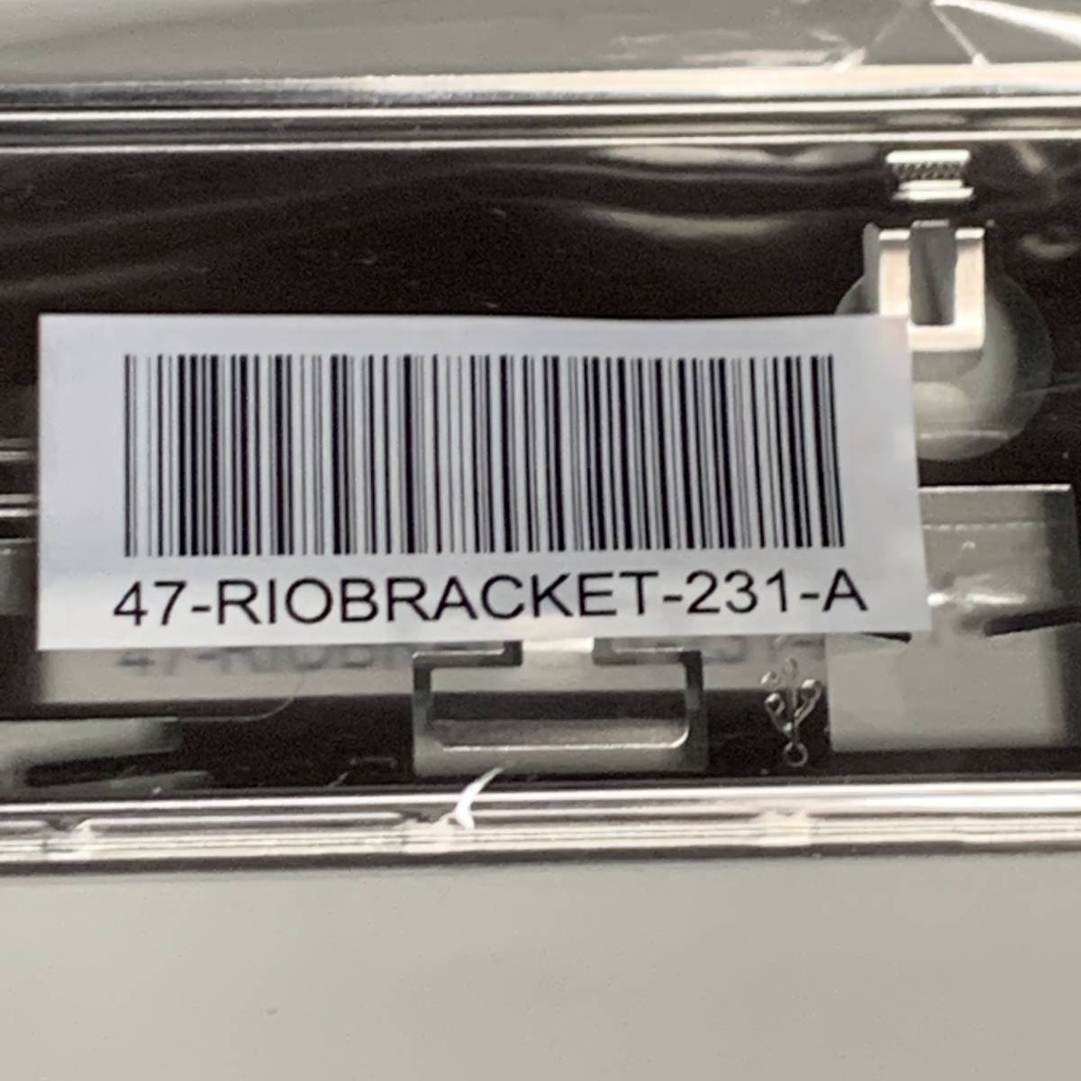 【I/Oパネルのみ】未開封 BIOSTAR TZ590-BTC DUO 用 バックパネル I/Oパネル 「47-RIOBRACKET-231-A」_画像2