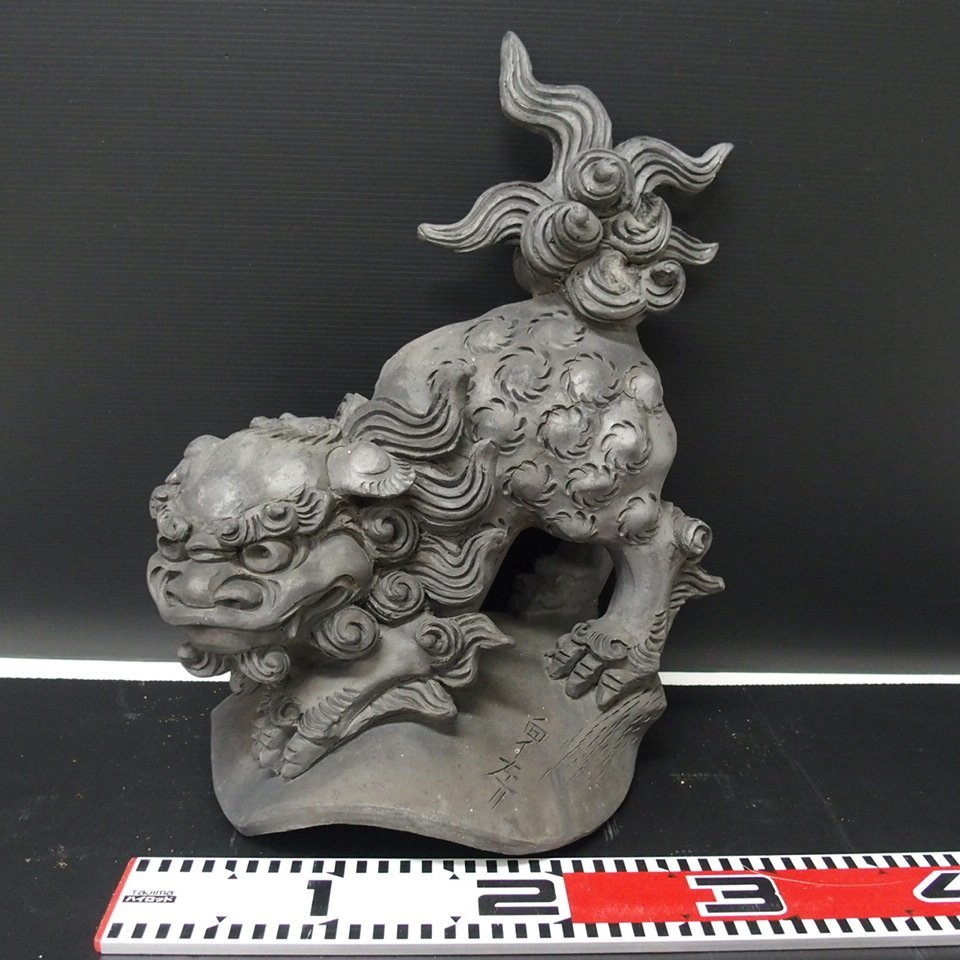 Yahoo!オークション - f002 KKAIDAN 4 獅子 時代 瓦 鬼瓦 屋根瓦 Yahoo!オークション - f002 KKAIDAN 4 獅子 時代 瓦 鬼瓦 屋根瓦