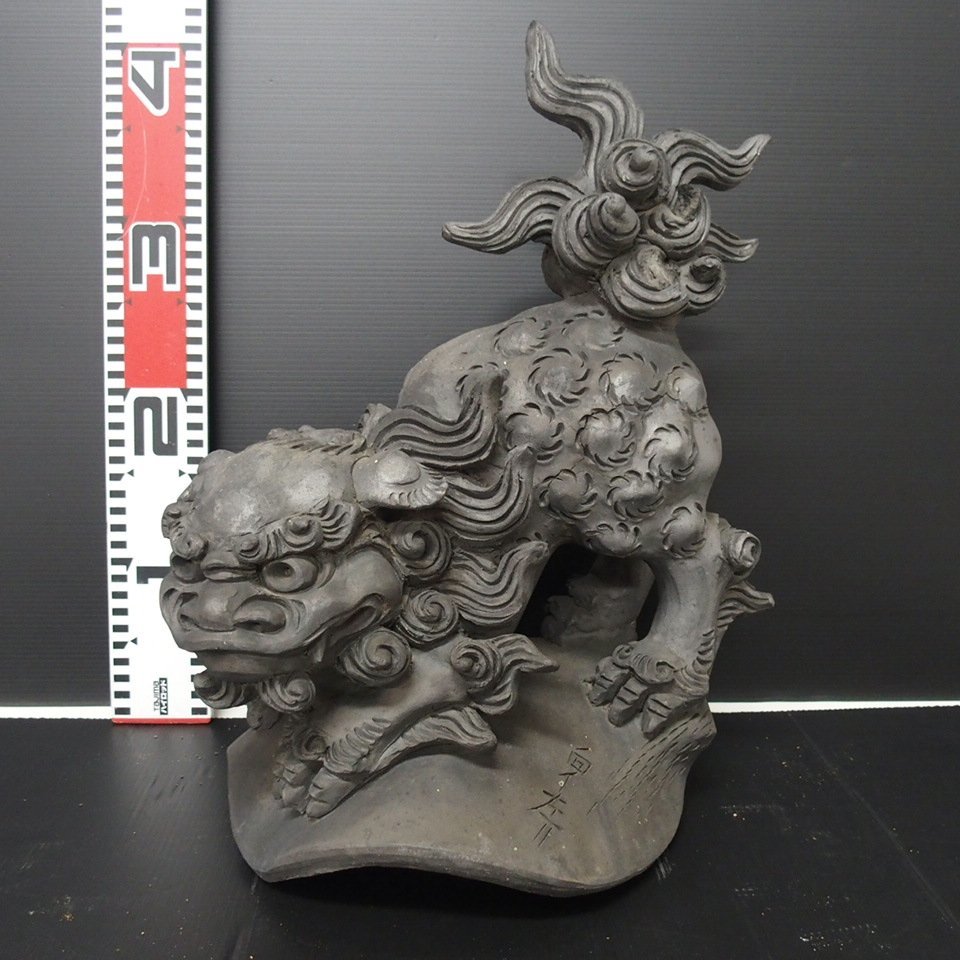 Yahoo!オークション - f002 KKAIDAN 4 獅子 時代 瓦 鬼瓦 屋根瓦 Yahoo!オークション - f002 KKAIDAN 4 獅子 時代 瓦 鬼瓦 屋根瓦