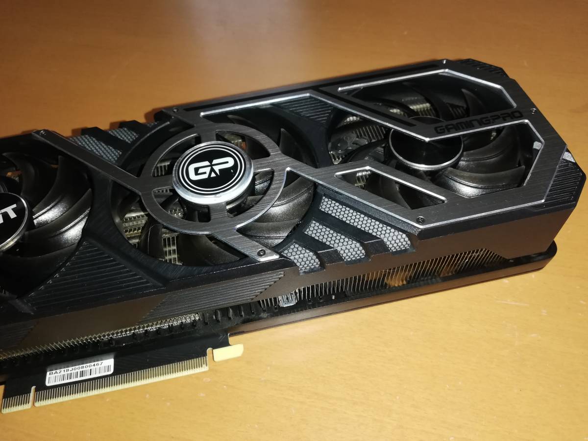 Palit GeForce RTX 3070 Ti GamingPro 8GB LHR グラフィックボード 品