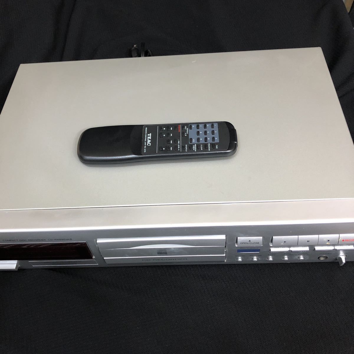 TEAC CD レコーダー 2016年製 rw890mk2 送料無料 2